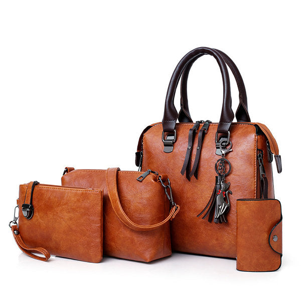 Leather <br>Handbags