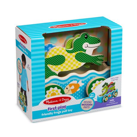 Melissa & Doug First Play Friendly Frogs Pull Toy Buy Online in Zimbabwe thedailysale.shop