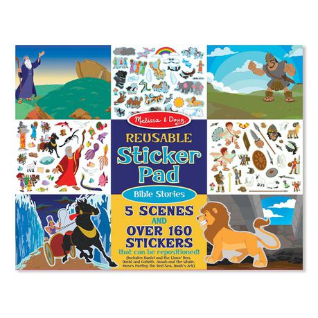 Melissa & Doug Reusable Sticker Pad - Bible Stories Buy Online in Zimbabwe thedailysale.shop