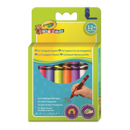 Crayola 16 Triangular Crayons