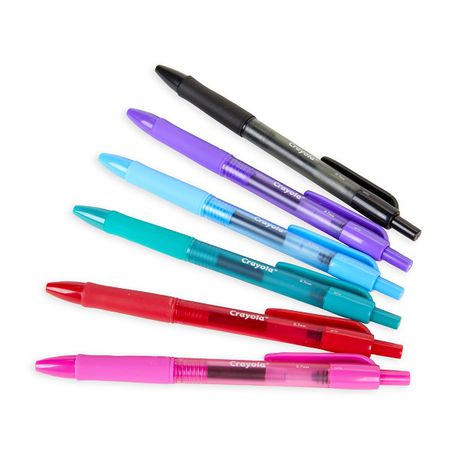 Crayola 6 Washable Gel Pens Buy Online in Zimbabwe thedailysale.shop