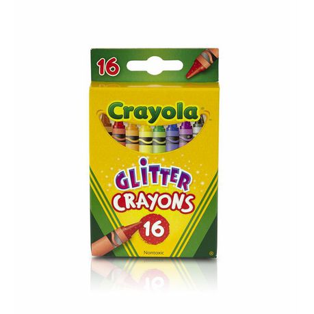 Crayola 16 glitter crayons