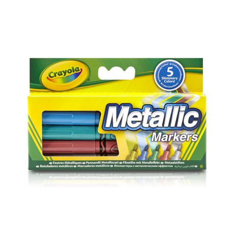 Crayola Metallic Markers Buy Online in Zimbabwe thedailysale.shop