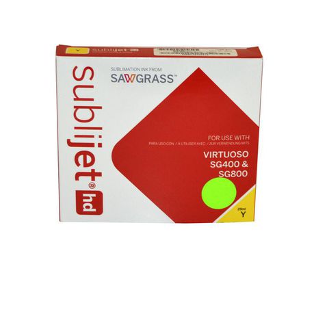 Yellow Sublimation Ink for Sawgrass SG400 / SG800