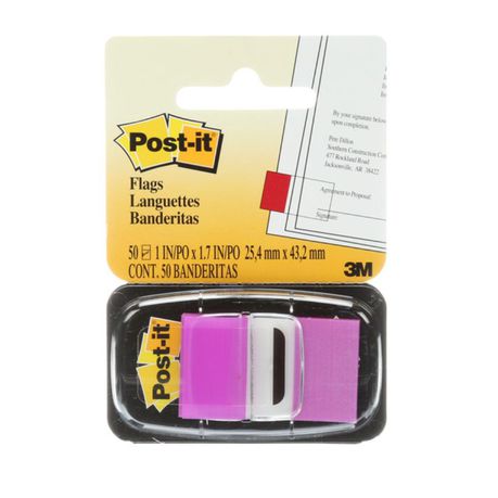 3M Post-it Flag Purple / 50 Flags per pack