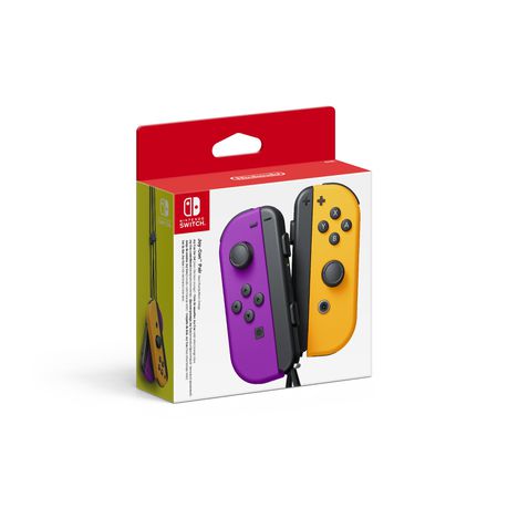 Joy-Con Pair Neon Purple & Neon Orange (Nintendo Switch) Buy Online in Zimbabwe thedailysale.shop