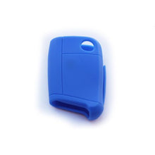 Load image into Gallery viewer, Silicone Car Key Protector for VW Mk7 Flip Key - Blue
