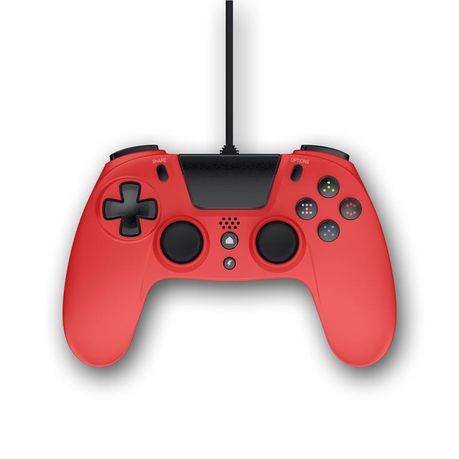 Gioteck VX-4 Wired PS4 Controller - Red (PS4)