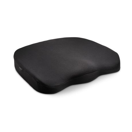 Kensington Ergonomic Memory Foam Seat Cushion - Black