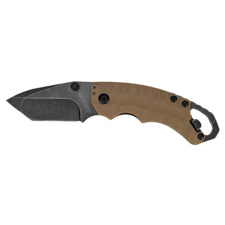 Kershaw Knives Shuffle 2 Folding Knife - Tanto Tan Blackwash Buy Online in Zimbabwe thedailysale.shop