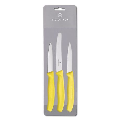 Victorinox - Classic 3 Piece Paring Set Yellow Buy Online in Zimbabwe thedailysale.shop