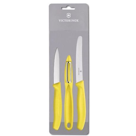 Victorinox - Classic Zest 3 Piece Paring Set - Yellow