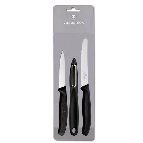 Victorinox - Classic 3 Piece Zest Set - Black Buy Online in Zimbabwe thedailysale.shop