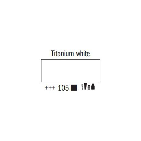 Amsterdam Acrylic Colour 120ml Tube - Titanium White (105) Buy Online in Zimbabwe thedailysale.shop