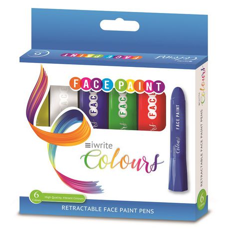 iWrite Colours: Face Paint 6's Buy Online in Zimbabwe thedailysale.shop