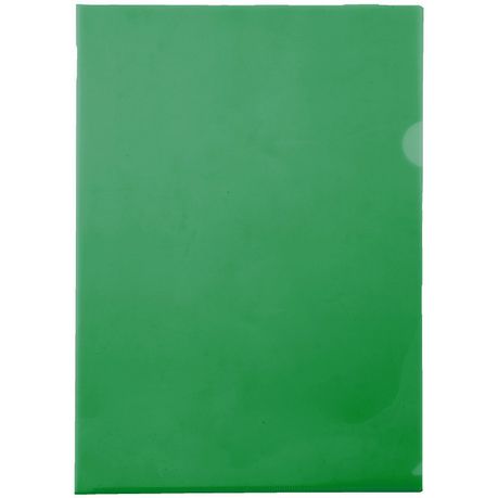 Butterfly Secretarial Folders Pvc 160 - A4 - Green (Pack Of 10)