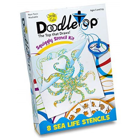 Doodletop Stencil - Sea Life Buy Online in Zimbabwe thedailysale.shop