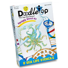 Load image into Gallery viewer, Doodletop Stencil - Sea Life
