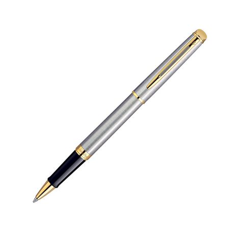 Waterman Hemisphere Rollerball Pen - Stainless Steel Gold Trim Buy Online in Zimbabwe thedailysale.shop