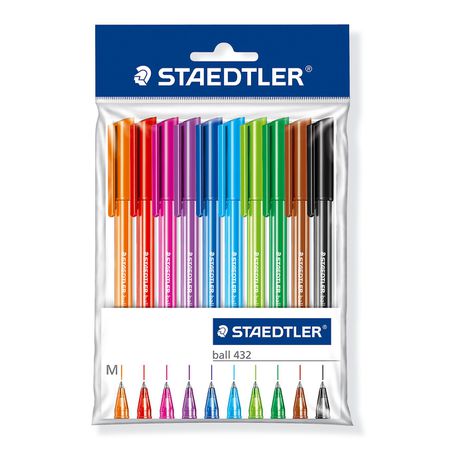 Staedtler 10 Ballpoint Pens Buy Online in Zimbabwe thedailysale.shop