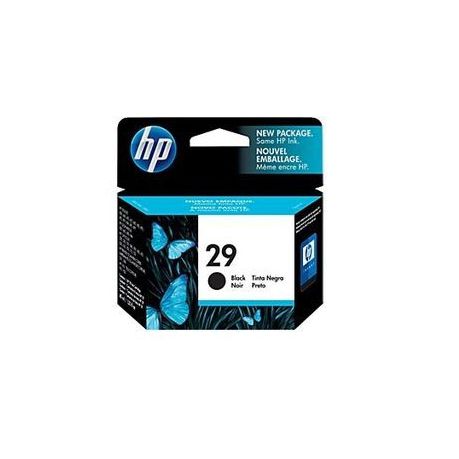 HP No. 29 Black Pigment-Based Inkjet Print Cartridge