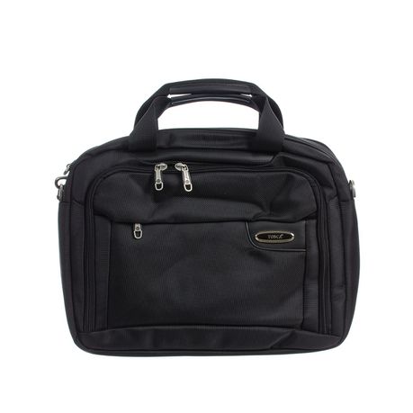 Tosca Classic Deluxe 1680D Laptop Briefcase 15 Inch - Black Buy Online in Zimbabwe thedailysale.shop