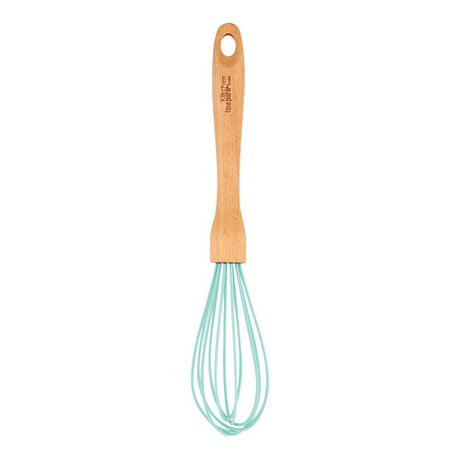 Kitchen Inspire - Inspire Beachwood and Silicone Whisk - 25cm Buy Online in Zimbabwe thedailysale.shop