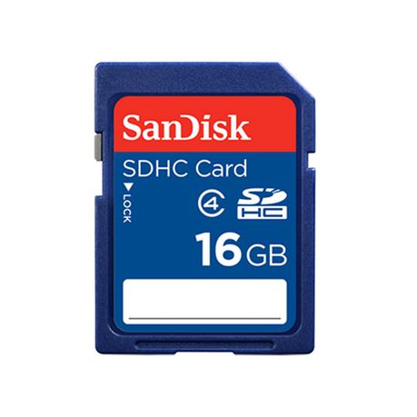 SanDisk 16GB SDHC Card C4