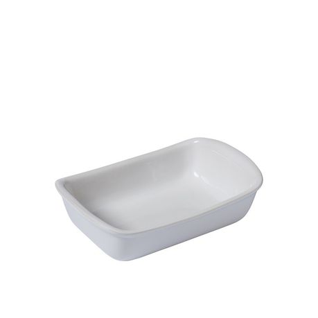 Pyrex - 30cm Supreme Ceramic Rectangular Roaster - White Buy Online in Zimbabwe thedailysale.shop