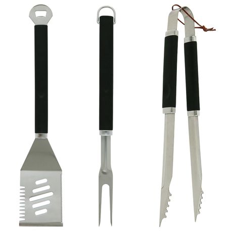 Megamaster - Stainless Steel 3 Piece Tool Set