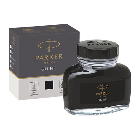 Parker Quink Ink Bottle 57ml - Black Buy Online in Zimbabwe thedailysale.shop