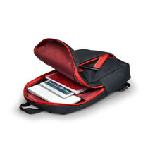 Load image into Gallery viewer, Port Designs PORTLAND 15.6 Slim Laptop Backpack - Black &amp; Red
