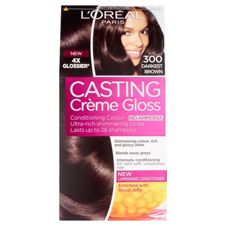 Loreal Paris Casting Creme Gloss - Darkest Brown 300 Buy Online in Zimbabwe thedailysale.shop