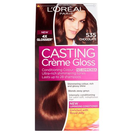 Loreal Paris Casting Creme Gloss - Chocolate 535 Buy Online in Zimbabwe thedailysale.shop