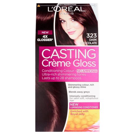 Loreal Paris Casting Creme Gloss - Dark Chocolate 323 Buy Online in Zimbabwe thedailysale.shop