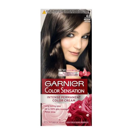 x 1 Garnier Colour Sensation Deep Brown - (Colour: 4) Buy Online in Zimbabwe thedailysale.shop