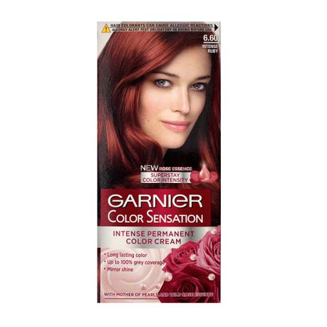 x 1 Garnier Colour Sensation Intense Ruby - (Colour: 6.6) Buy Online in Zimbabwe thedailysale.shop