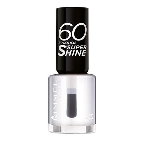 Rimmel 60 Seconds Super Shine Nail Polish 740 - Clear