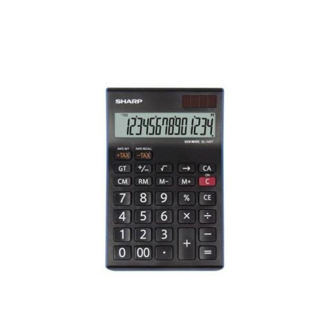 Sharp EL-145T Desktop Calculator