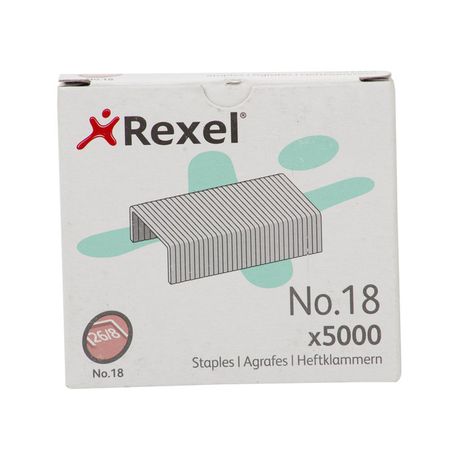 Rexel: Staples No.18 (24/8) 5000 Staples Buy Online in Zimbabwe thedailysale.shop