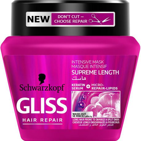 Schwarzkopf Gliss Supreme Length Treatment Mask - 300ml Buy Online in Zimbabwe thedailysale.shop