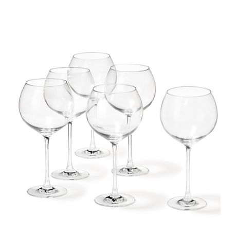 Leonardo Burgundy Glass Red Wine or Gin Goblet Cheers 750ml - Set of 6 Buy Online in Zimbabwe thedailysale.shop