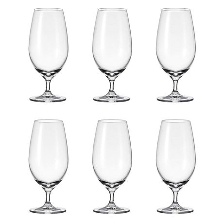 Leonardo Beer Glass Cheers Bar 450ml - Set of 6