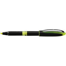 Load image into Gallery viewer, Schneider: 2 One Business Black Pens 0.6mm + Free Yellow Highlighter
