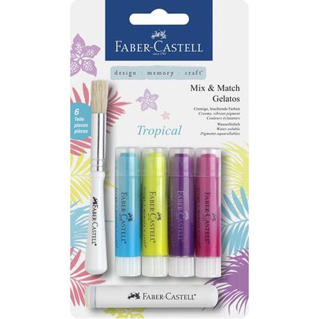 Faber-Castell - Gelatos Water-soluble Crayons Buy Online in Zimbabwe thedailysale.shop