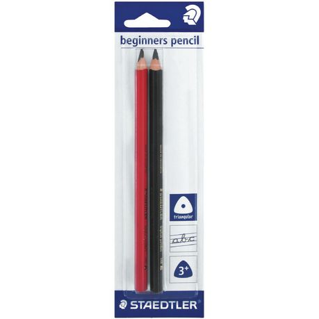 Staedtler Beginners Pencil Jumbo HB - 2 Pack