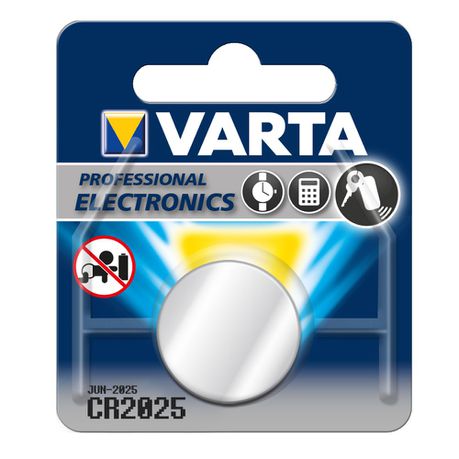 Varta  Cr 2025 Lithium Batteries - Pack 1 Buy Online in Zimbabwe thedailysale.shop