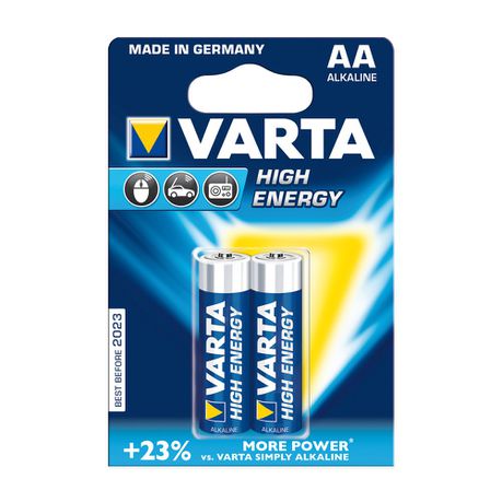 Varta AA High Energy Batteries - 2 Pack