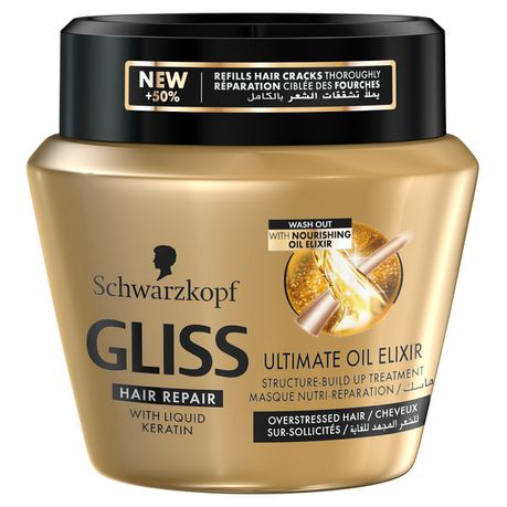 Schwarzkopf Gliss Ultimate Oil Elixir Treatment Mask - 300ml Buy Online in Zimbabwe thedailysale.shop