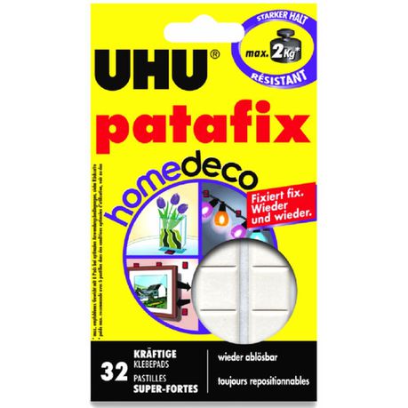 Patafix Homedec (32 Strong Glue Pad) Buy Online in Zimbabwe thedailysale.shop